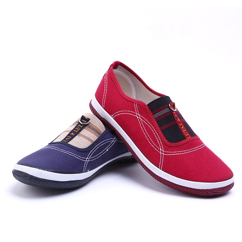TZNX-014 Ladies' New Style Casual Canvas Flat casual shoes for women Wholesale Footwear