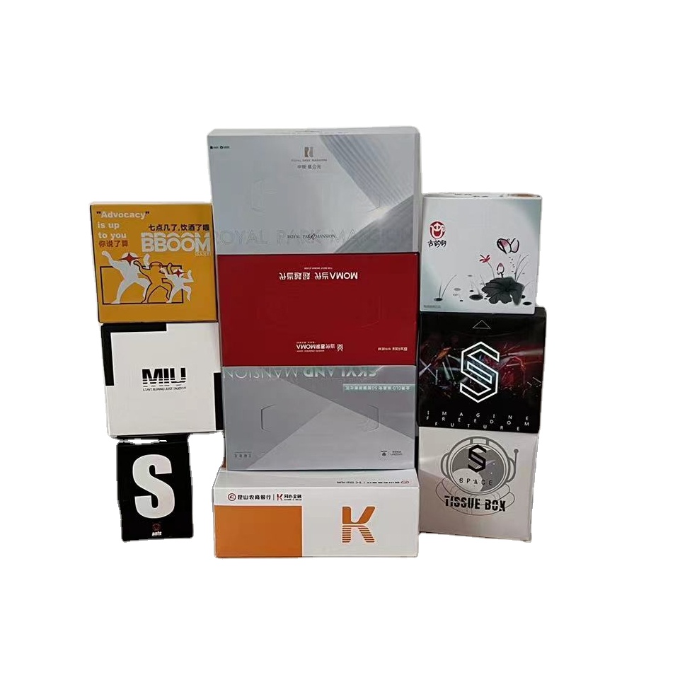 Оптовая продажа, индивидуальные бумажные коробки, упаковка, 1/2/3 слойная удобная мягкая бумажная салфетка для лица