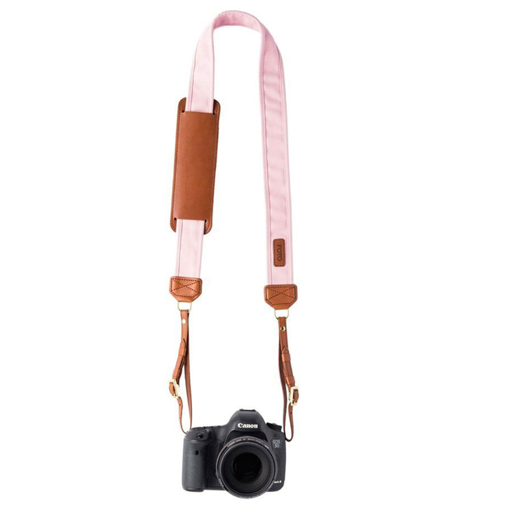 Amazon Hot Sale Wholesale Women Men Cotton Soft Retro DSLR SLR Strap Camera Leather Shoulder Neck Strap