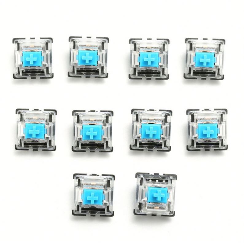 10 шт. клавиатура колпачки 3 Pin USB Проводная Механическая переключатель Синий Зеленый для Gateron для Cherry MX Переключатель Клавиатуры образец тестер комплект