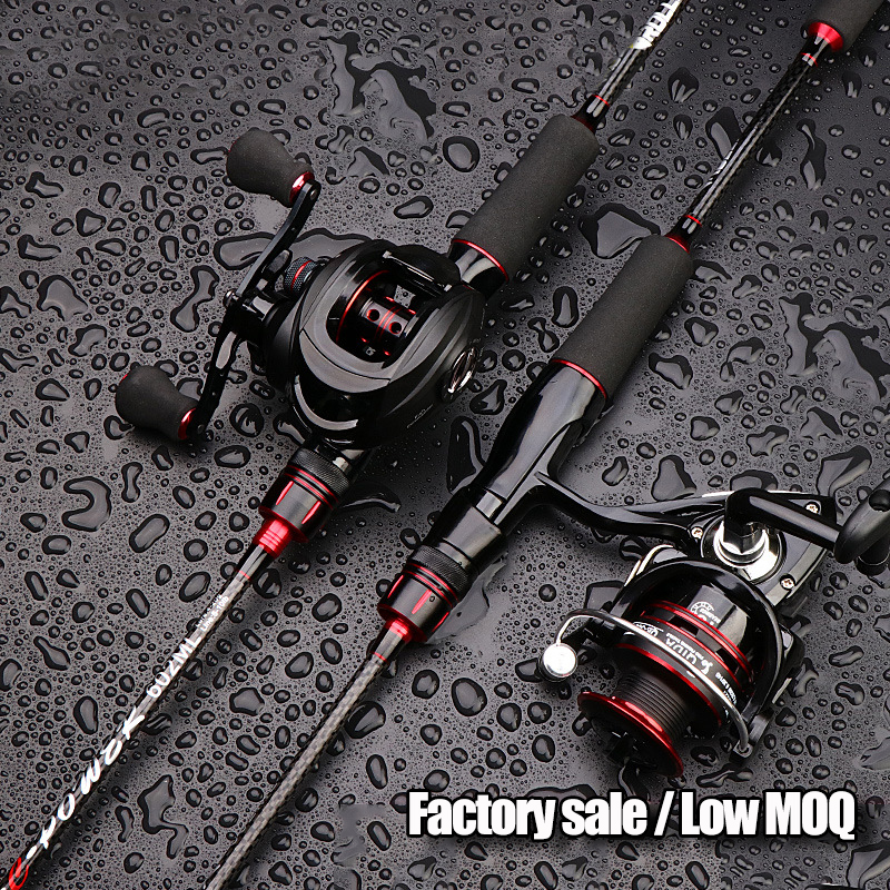 Casting Fishing Rod High Carbon Fiber Spinning Casting Lure Fishing Rod And Reel Combo Set Fishing Kit Fishing Rod With Reel