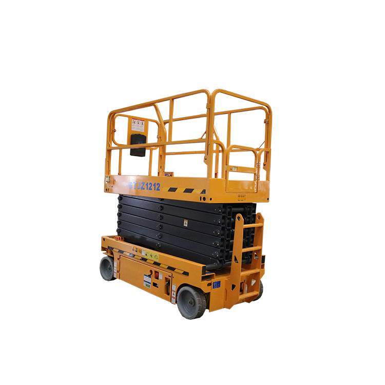 China High Quality 8m 10m Mini Hydraulic Platform Aerial Work Mobile Self Propelled Electric Scissor Lift