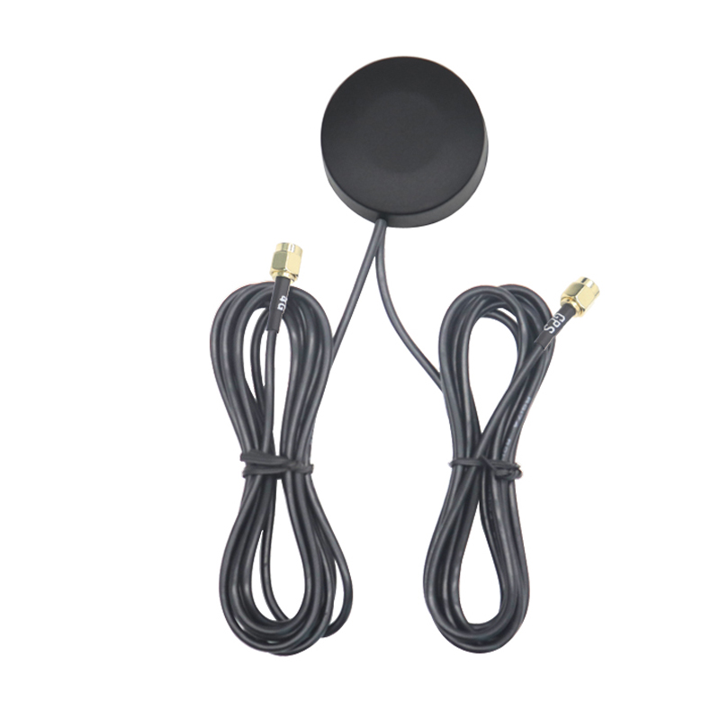 Professional 4G LTE+GPS/BD mimo 2x2 RG174 Cable with 1575.42Mhz 28dbi/7dBi Antenna