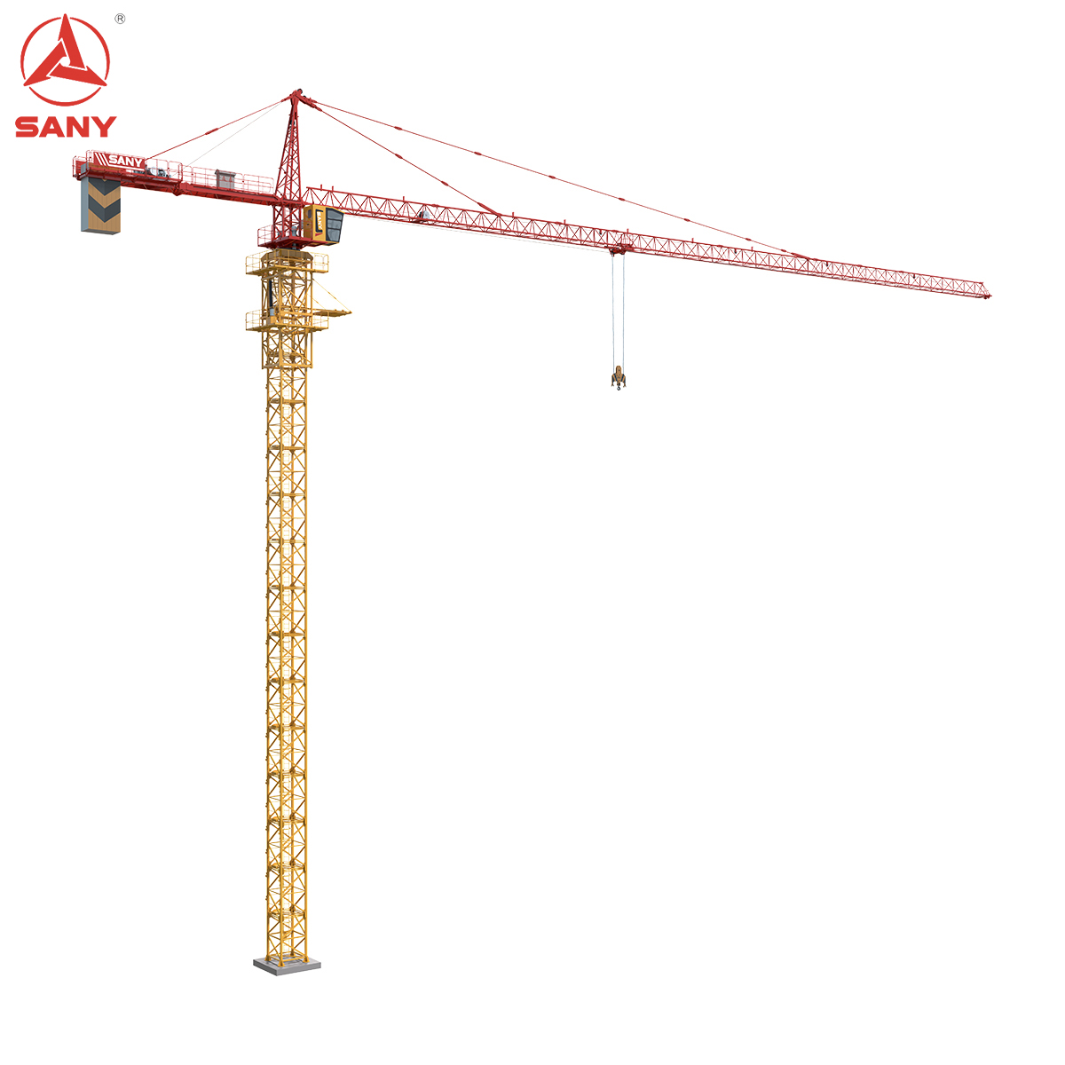 SYT100(T6515-6) SANY Tip-top Tower Crane 6 tons 100 TM high lifting moment 130 metersTower Crane bodies