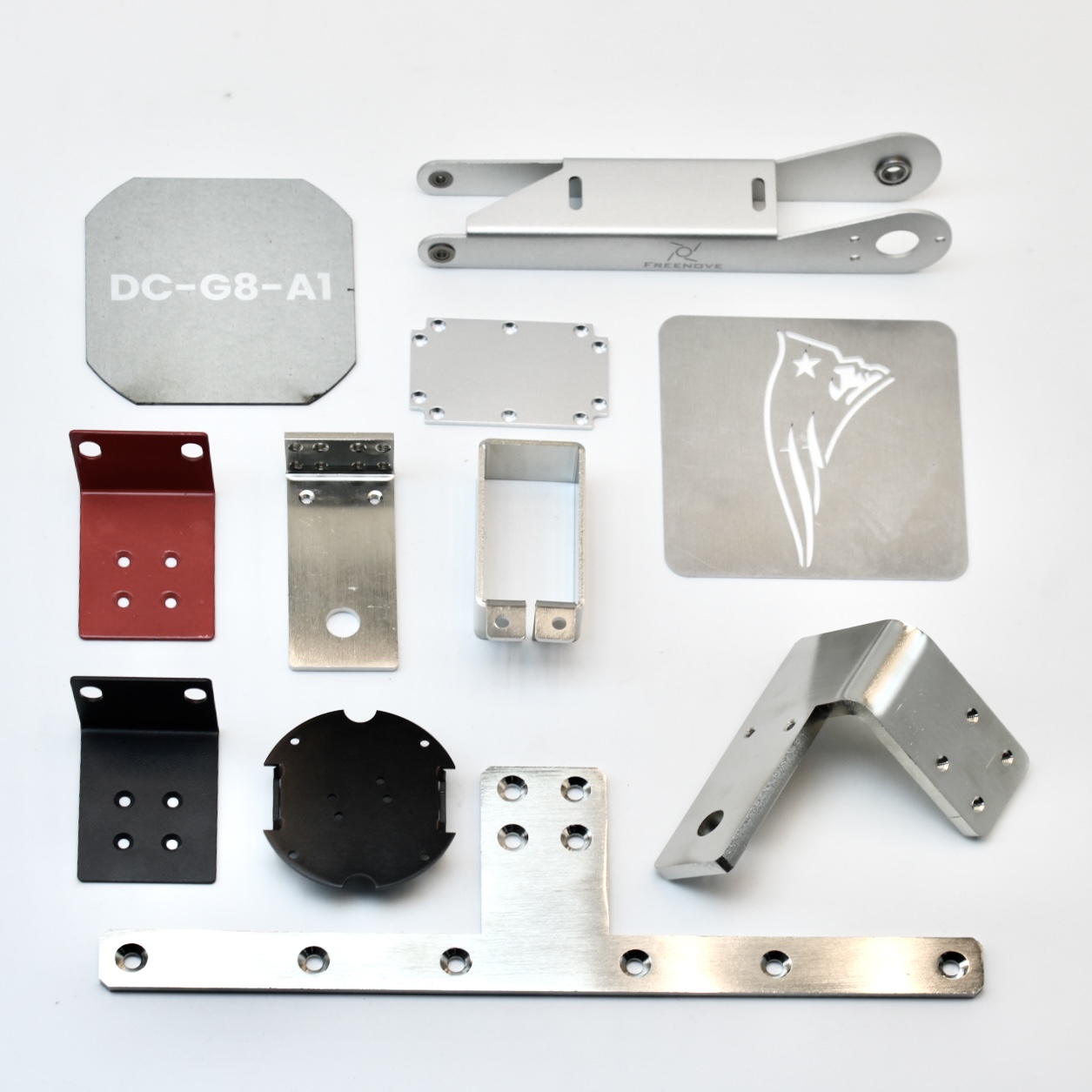 OEM Custom Sheet Metal Fabrication Stainless Steel Bracket For Metal Hair Dryer Display Stand