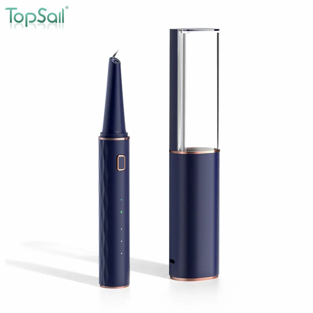 Topsall Hot selling Ultrasonic Dental Teeth Cleaner with camera APP wifi connection IPX7 watwerproof dental consumables