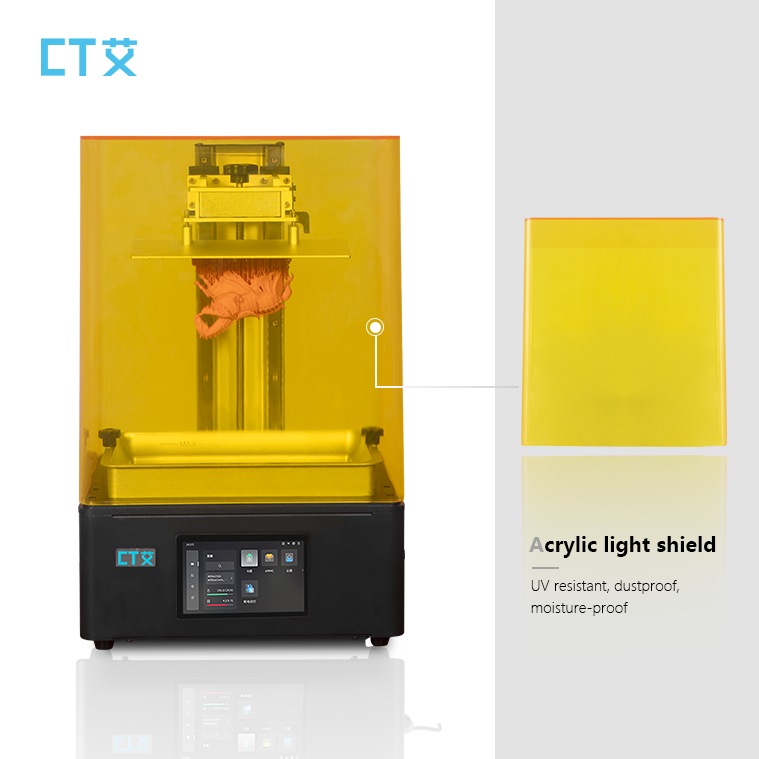 used in the dental, medical, and gold casting industries as a 3D printer