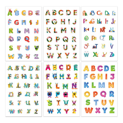 Factory Custom Kiss Cut Sticker Sheet Home Cute Decoration Anime Cartoon Labels