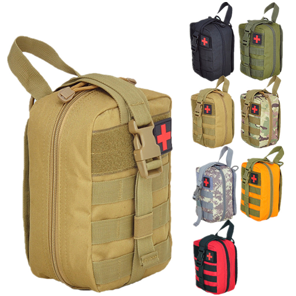 CS-006 Military Tactical MOLLE Medical First Aid Molle Utility Pouch Bag