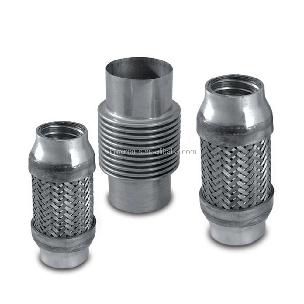 Jinwo parts Double Layers Exhaust Flexible Pipe  automotive Exhaust Bellows