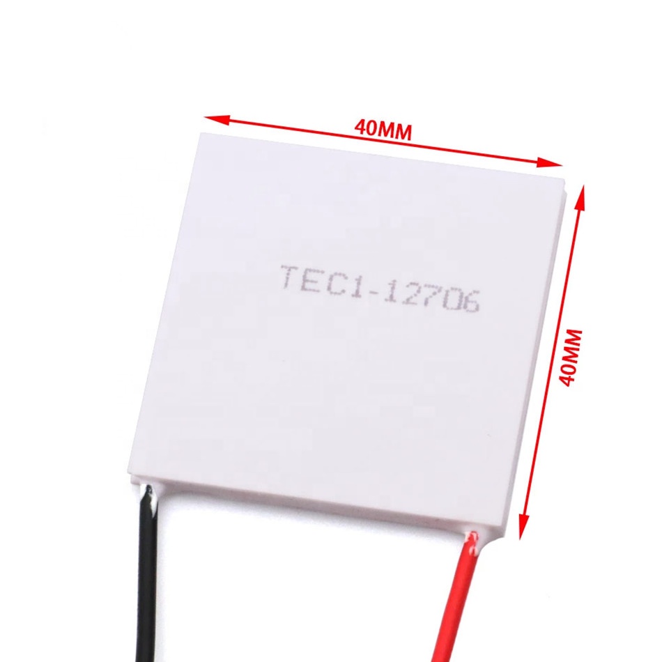 TEC1-12705 TEC1-12706 Термоэлектрический охладитель замораживание модуля Пельтье 40*40 мм 12V