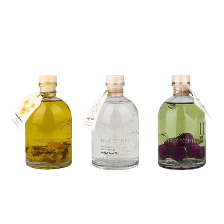 Hot sell aroma reed diffuser glass bottle with rubber stopper