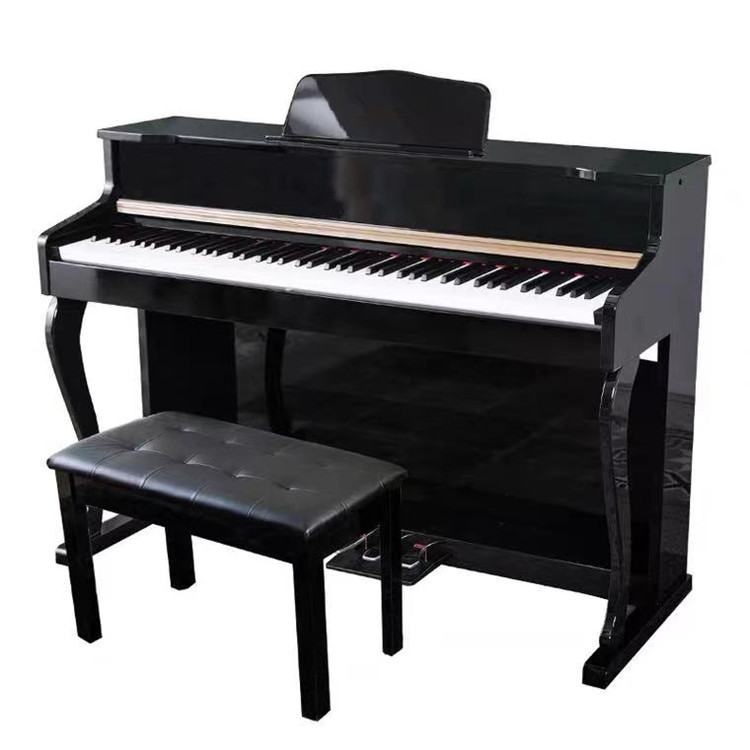 Electric Piano 88 Keys Hammer Action Keyboard Adult Beginner Children Intelligent Electronic Upright Digital Piano