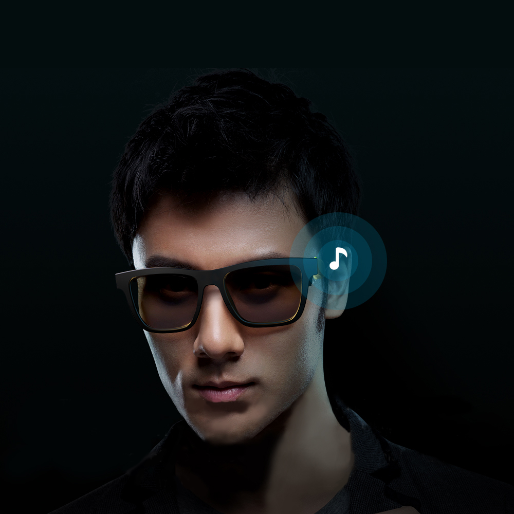 Модные стильные умные Беспроводные Солнцезащитные очки Bluetooth с динамиком для умных музыкальных очков