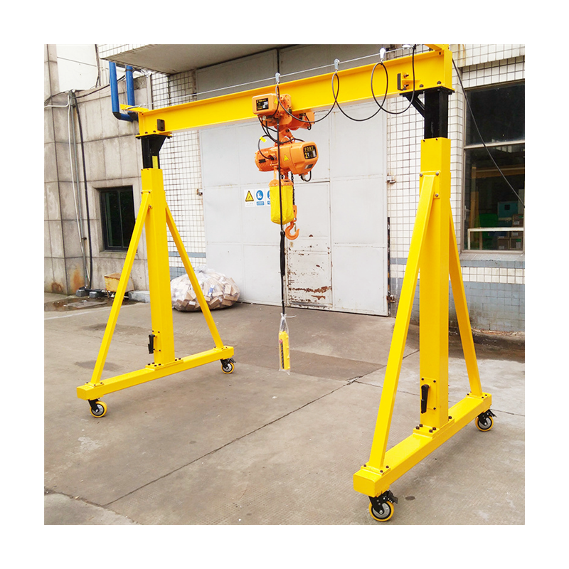 Warehouse 2T 3T 5T lift gantri crane travelling 5ton gantry crane price