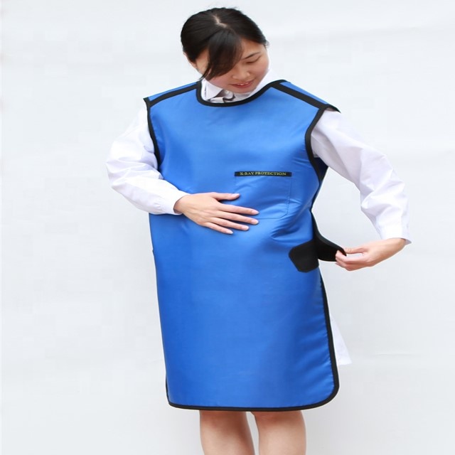 2021 ready to ship no MOQ New Style radiation protection lead apron clothing In-stock Items blue color