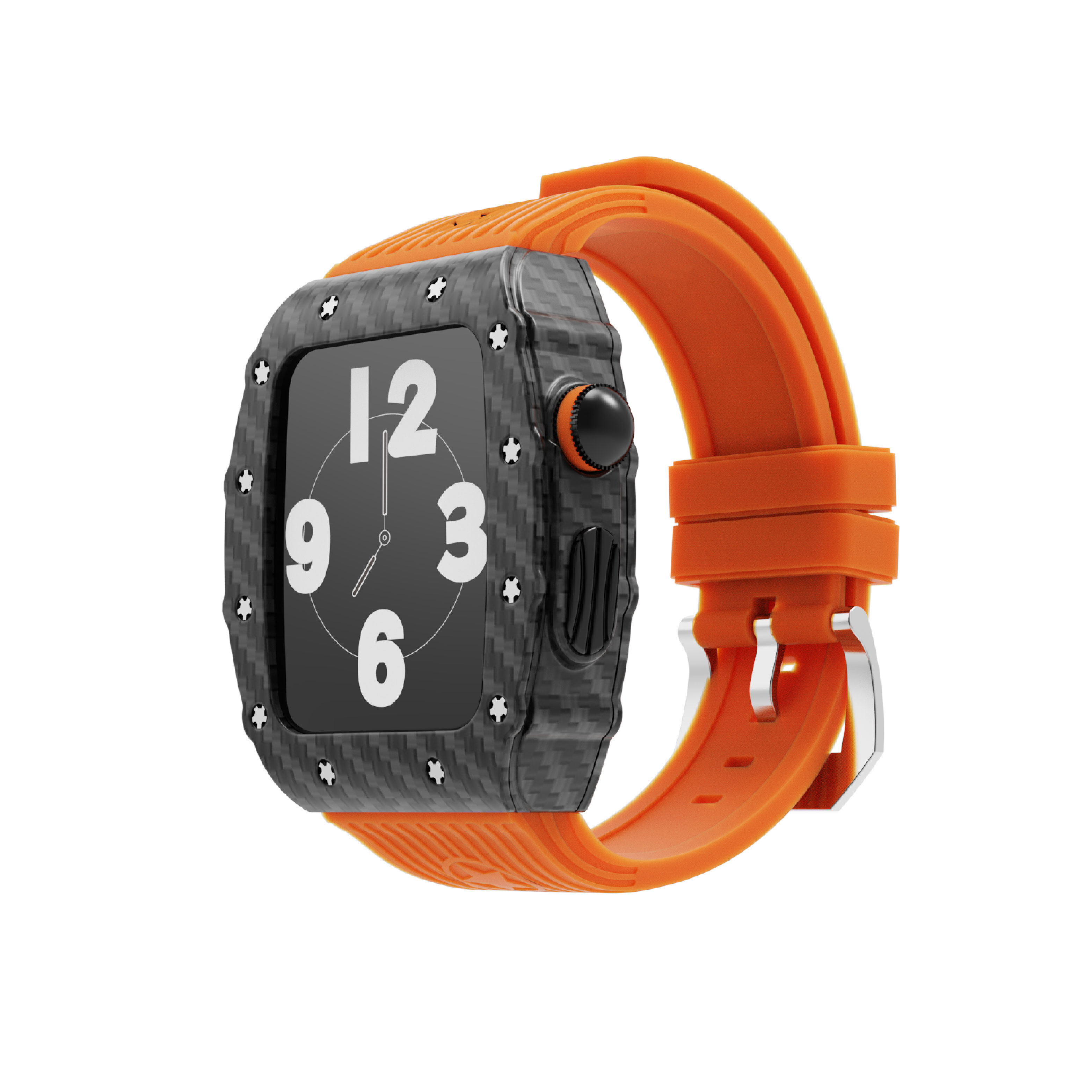 Чехол из цинкового сплава для Apple Watch Series 8 7 SE 6 5 45 44 мм