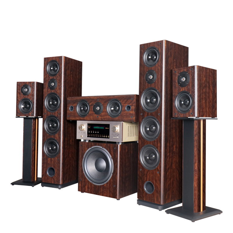 Система для домашнего кинотеатра Little Cyclone, 2 USB, SD, FM, с деревянными басами, Беспроводная оптическая Коаксиальная система для домашнего кинотеатра, сабвуфер, динамик 7,1, домашний кинотеатр