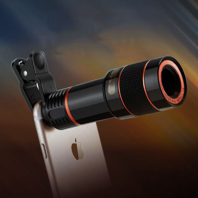 8X 12X зум сотовый телескоп мобильный телефон камера объектив рыбий глаз для iphone