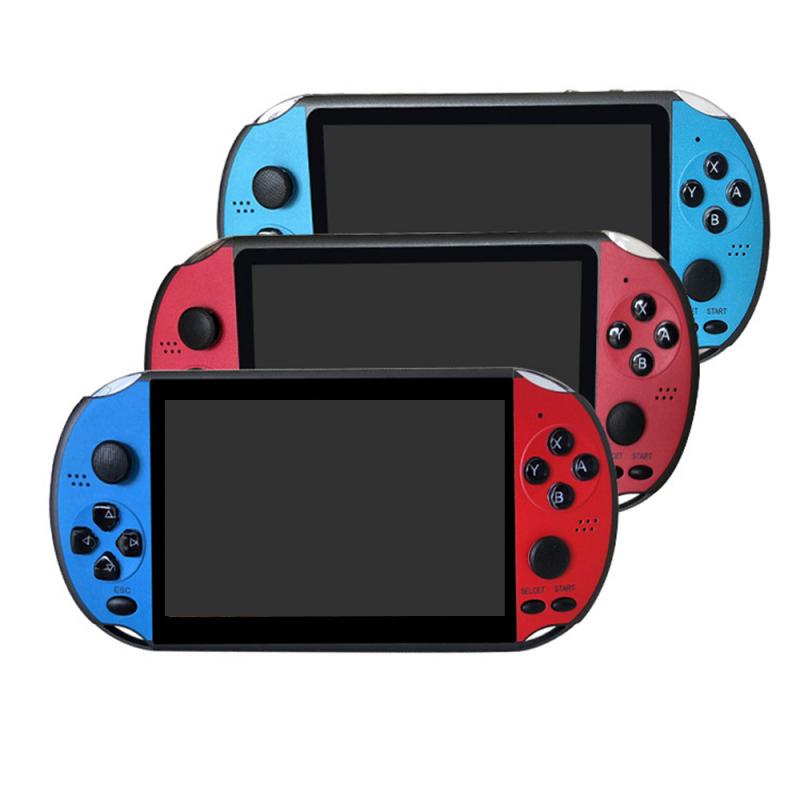 32Bit X12 5,1 inch 8G Портативный игровой консоли плеер consolas de видео juegos для GBA FC NES PSP
