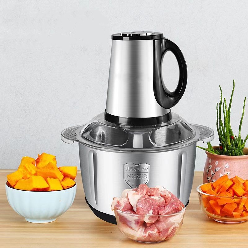 Горячая Распродажа, Национальный кухонный комбайн, крутящаяся машина, измельчитель для мяса, Электрический мини-слайсер, мясорубка