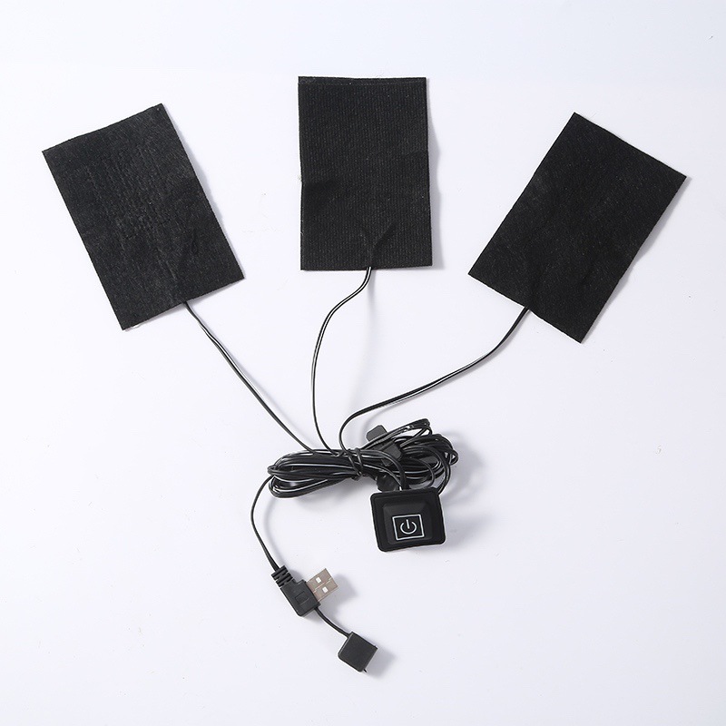 High-Level Production Warm Cosy Electric Heating Lines Material Heating Pad For Clothing