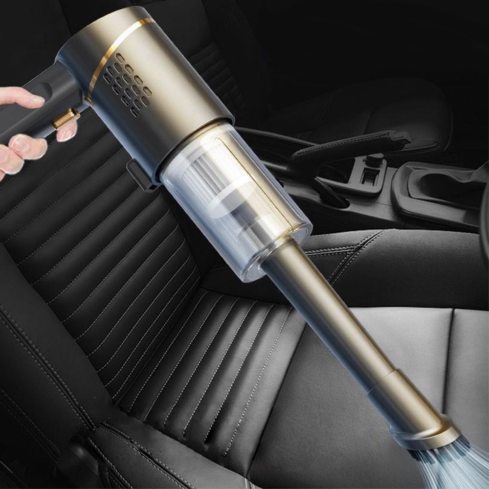 Автомобильный пылесос, перезаряжаемый ручной мощный автомобильный пылесос для мойки автомобилей