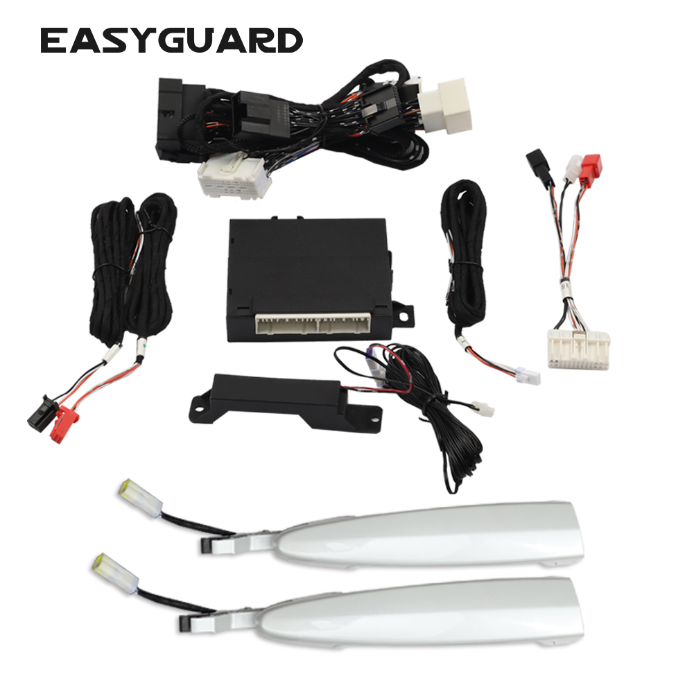 EASYGUARD сенсорный автомобильный дверная ручка комфорт запись сенсорный индукционный дверной замок без ключа разблокировать систему комфортный доступ