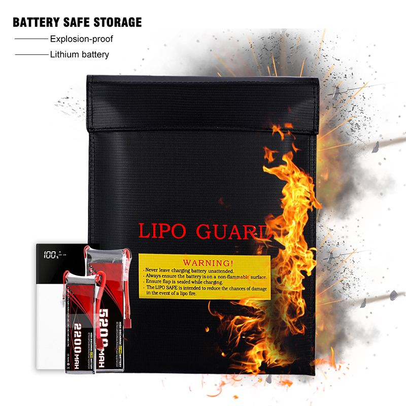 High Quality Customizable Transfer Portable Safe Lipo Battery Bag