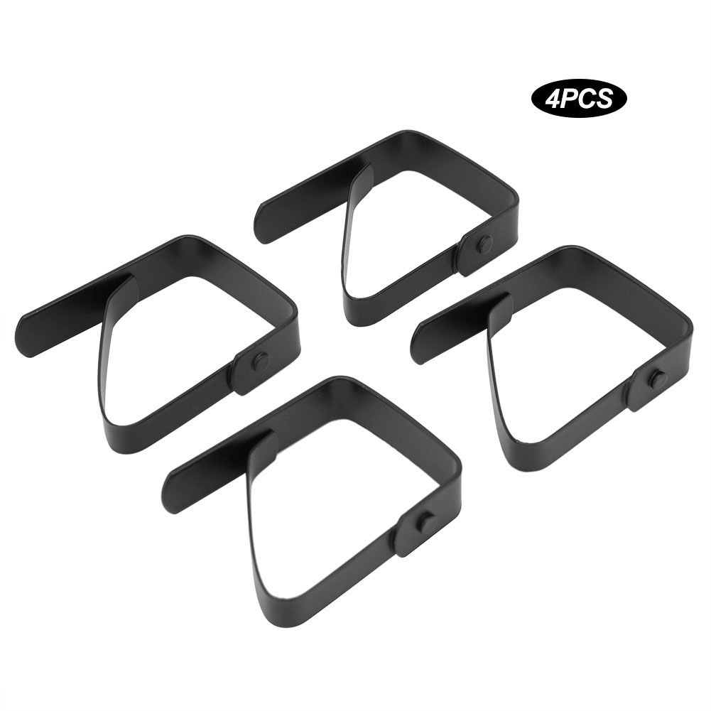 4pcs Large Table Cloth Cover Clips Stainless Steel Anti Slip Tablecloth Holder Clamps 5*4cm Tablecloth Clips