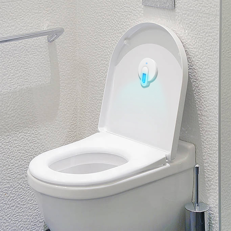 New design competitive price smart killing 99.99% bacteria firmly tape toilet seat uv-c with led