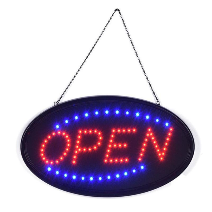 Прямая продажа с фабрики открываются закрываются led бизнес неоновая вывеска для баров и магазинов изготовленный на заказ на открытом воздухе светодиодная вывеска для рекламы