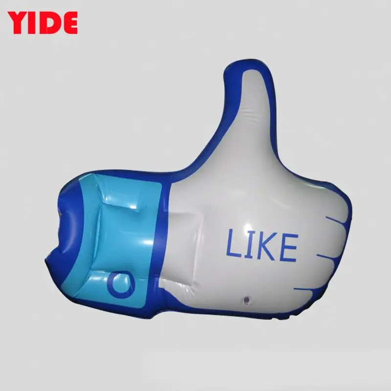 YIDE hot sale promotional giant inflatable cheer finger hand