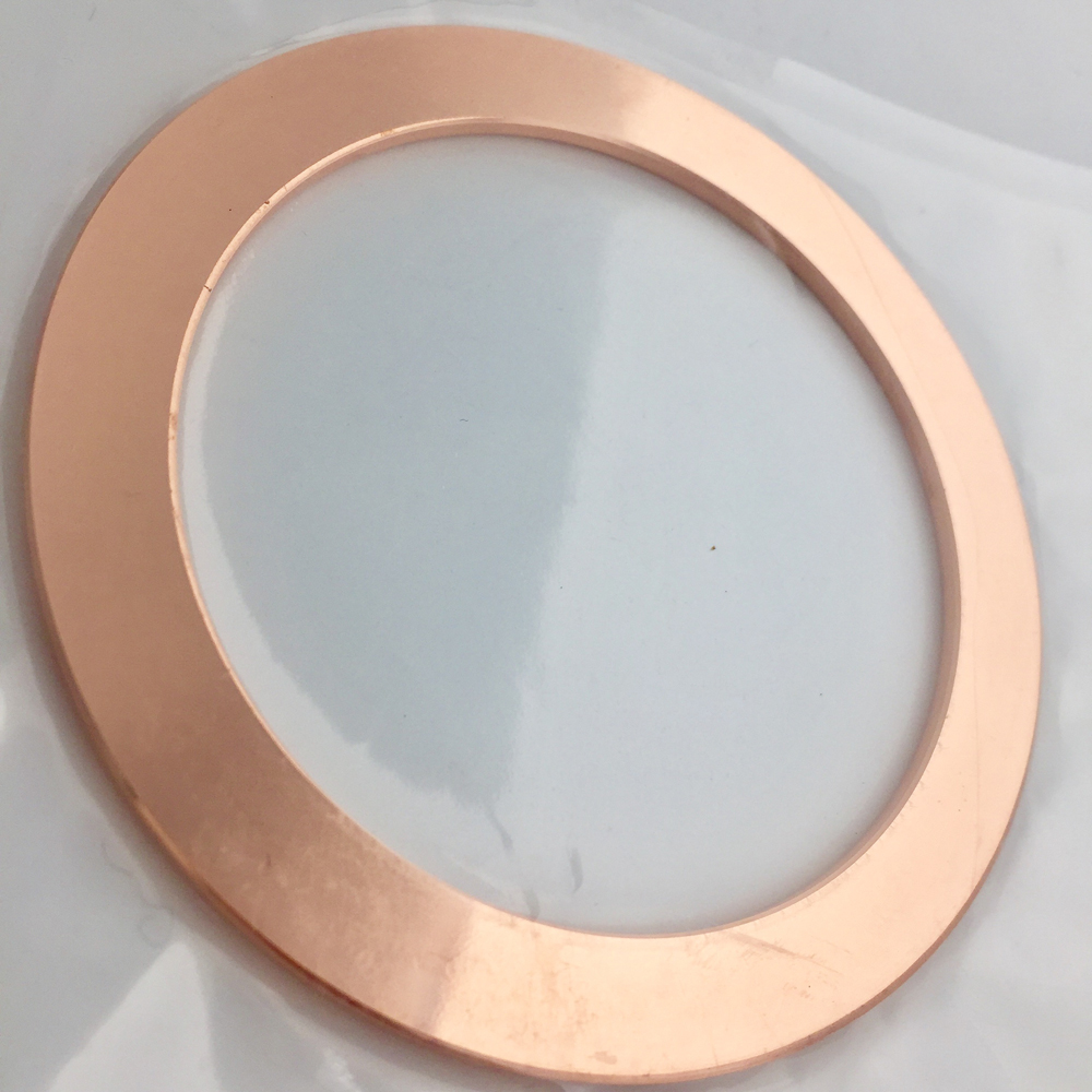 Vacuum flange gasket CF Oxygen free Copper o-ring sealing ring gasket