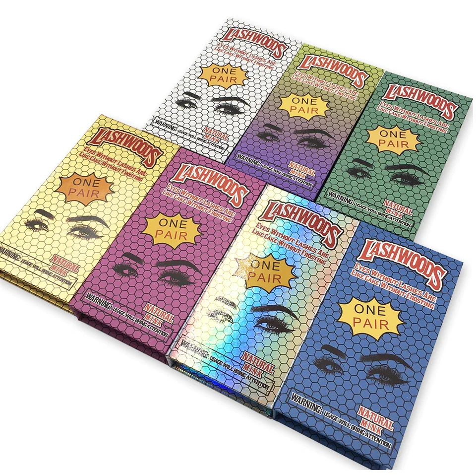 Lashwood упаковочная коробка изготовленный на заказ lashwood полоса норковые ресницы поставщики lashesbox backwood lashcase