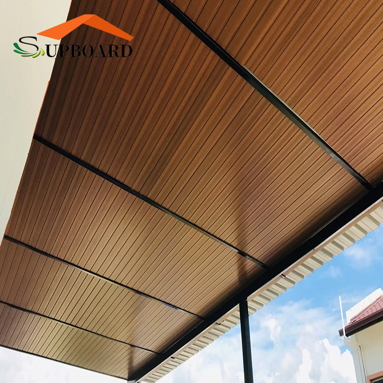 Low Price Outdoor Decoration Waterproof Fireproof Outdoor WPC Ceiling