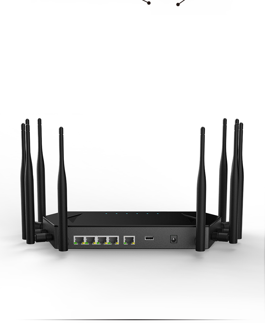 2021 Горячая wlanstudio AX3000 трехдиапазонное 10 антенны 5G маршрутизатор LTE Wi-Fi беспроводной CPE маршрутизаторы с мобильными микрoуправлением слушения слот для карт