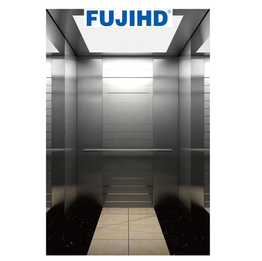 Лидер продаж FUJIHD, высокое качество, коричневый деревянный дизайн, пассажирский дом, достопримечательный Лифт