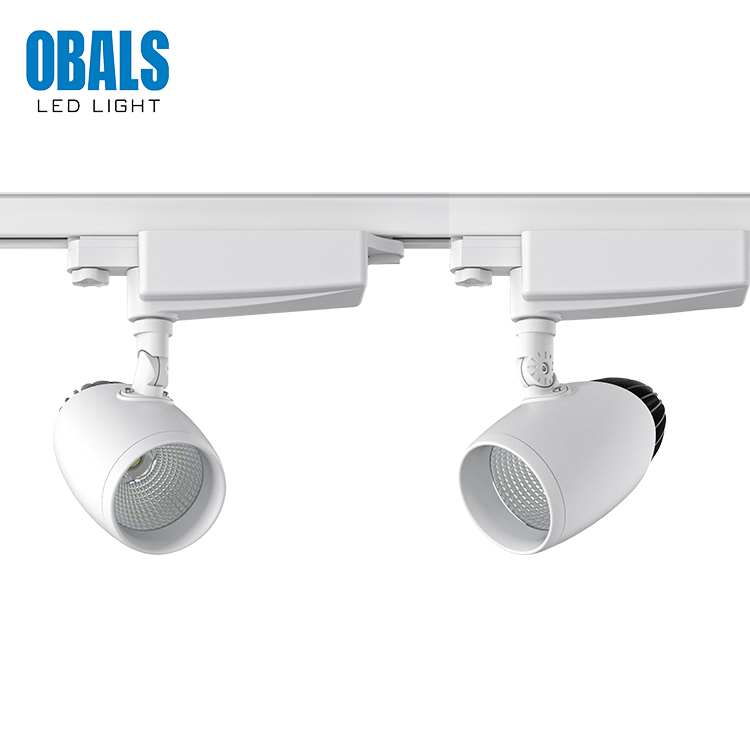 OBALS High lumen COB IP20 алюминиевый материал 15 Вт 20 Вт 25 Вт 30 Вт 40 Вт Светодиодная трековая лампа