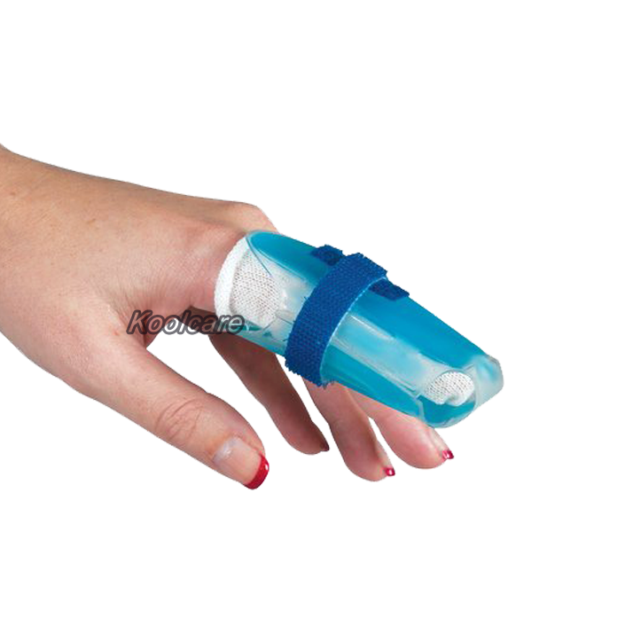 Finger and Toe Cold Gel Ice Pack. Compression Cold Pack for Fingers and Toes, Arthritis, Gout, Injuries. Cryotherapy Sleeve.