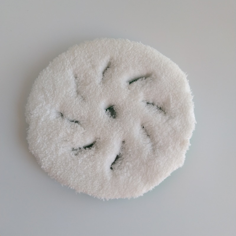 Car washing and waxing microfiber polishing pad, auto beauty tools, microfiber cutting pad
