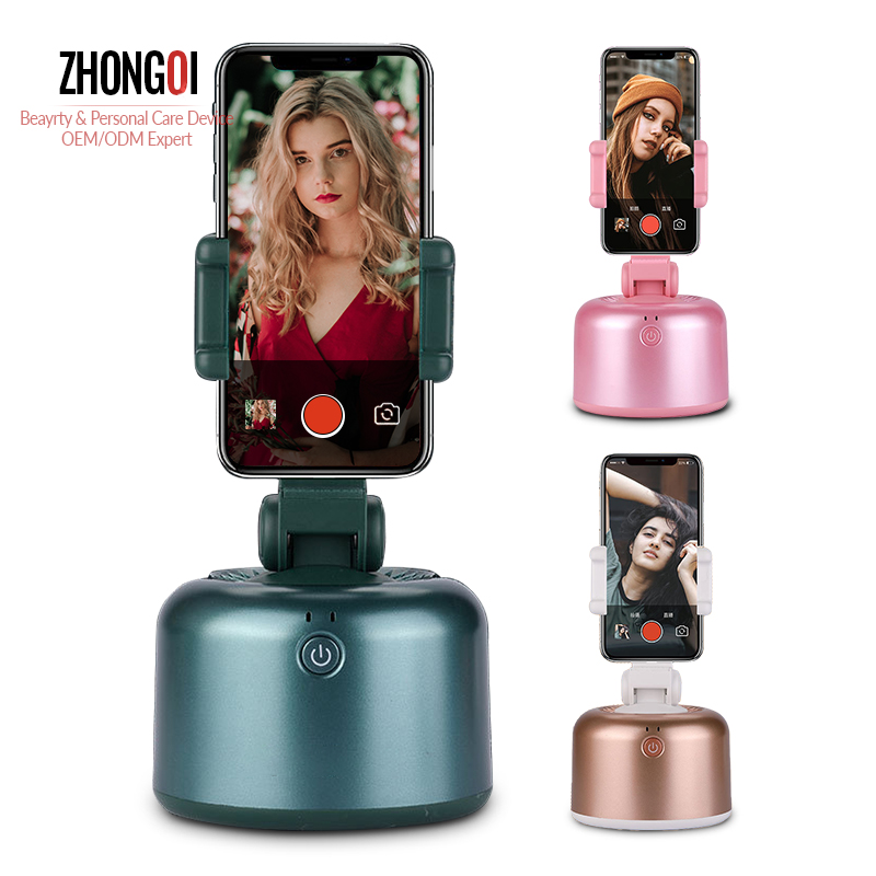Wireless 360 Rotation Auto Face Object Smart Tracking Selfie Smartphone Holder Tripod For Mobile Phone Camera/