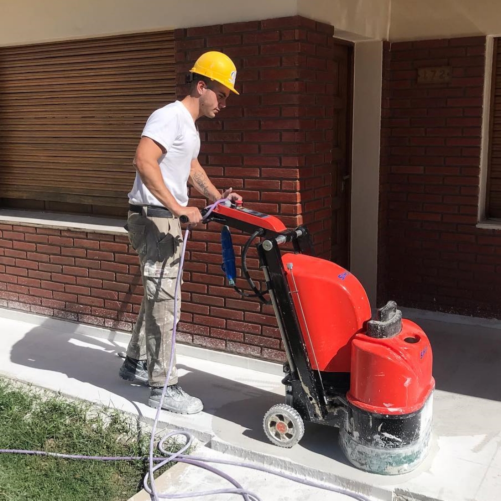540mm 6 disc floor grinder concrete polishing machine concrete grinder machine with dust vacuum