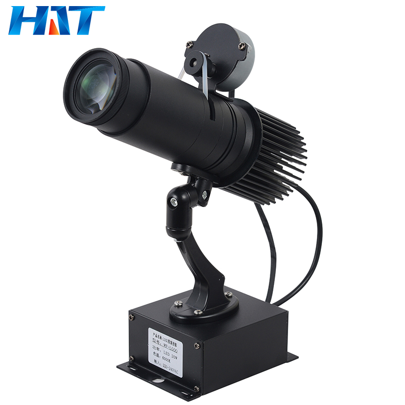 HAT Waterproof Guangzhou factory wholesale 15w led gobo projector lens light 12v advertising