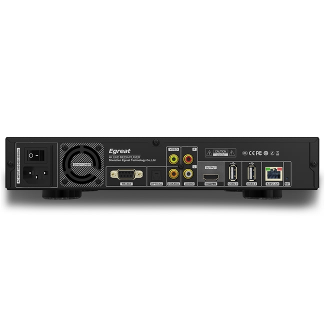 Egreat A8 Pro 4K UHD Blu-Ray плеер с поддержкой мультирегиона Samba NFS LAN sharing