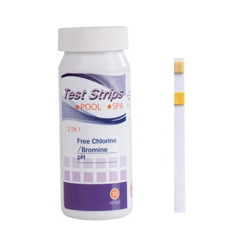 Test pH Chlorine Bromine Water Quality Pool Spa Test Strip Accurate Test