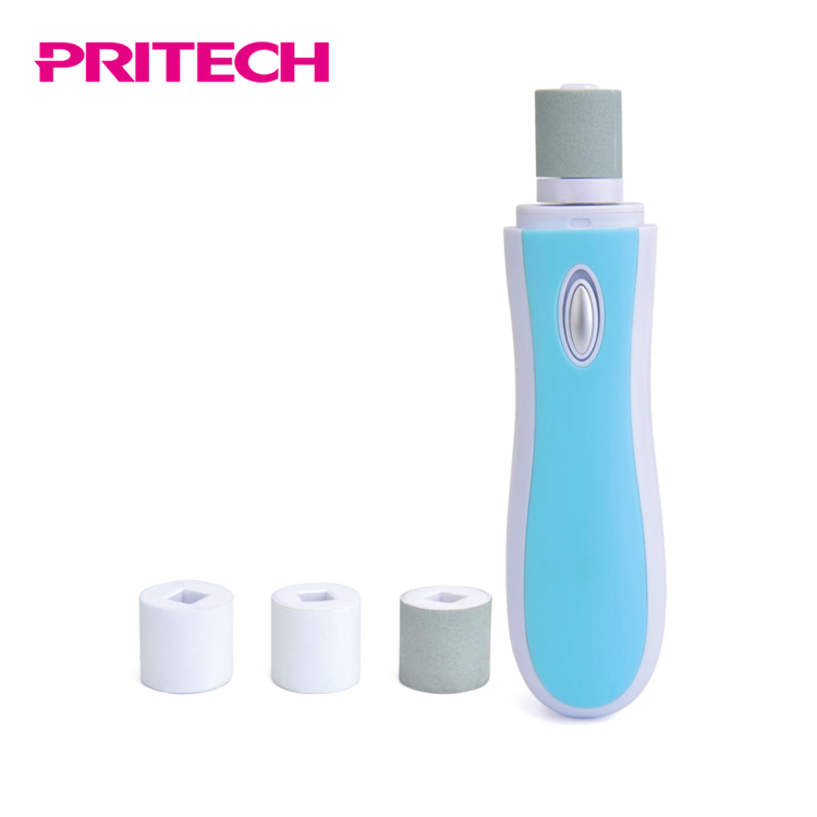 PRITECH новый дизайн прочный пластик Батарея Работает электрический ногтей полировщик