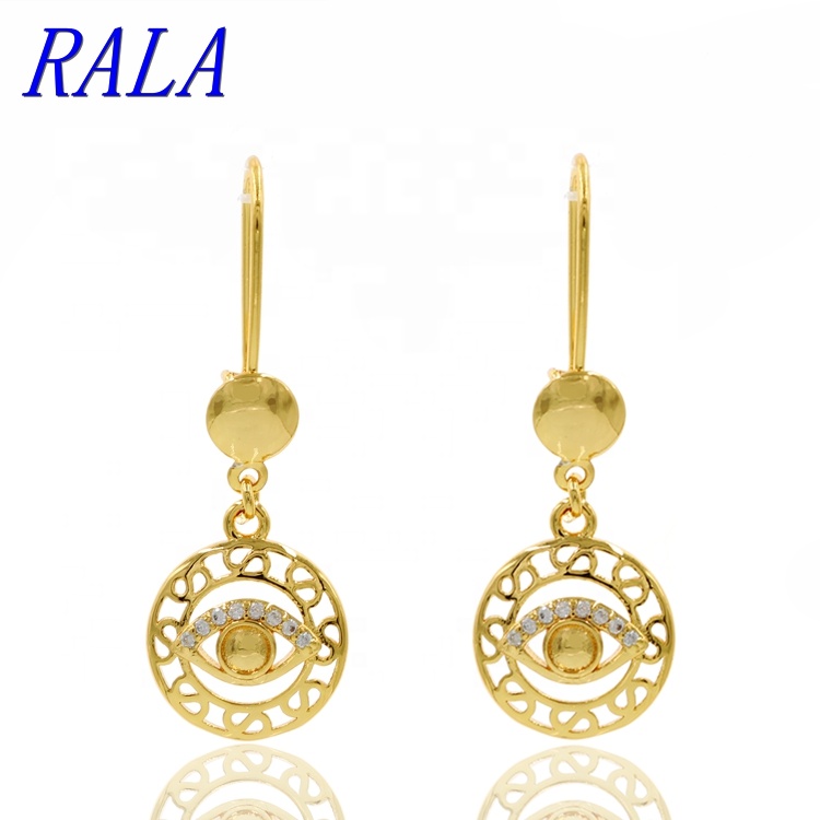 RALA High quality fashion earrings evil eye Earrings Jewelry for women