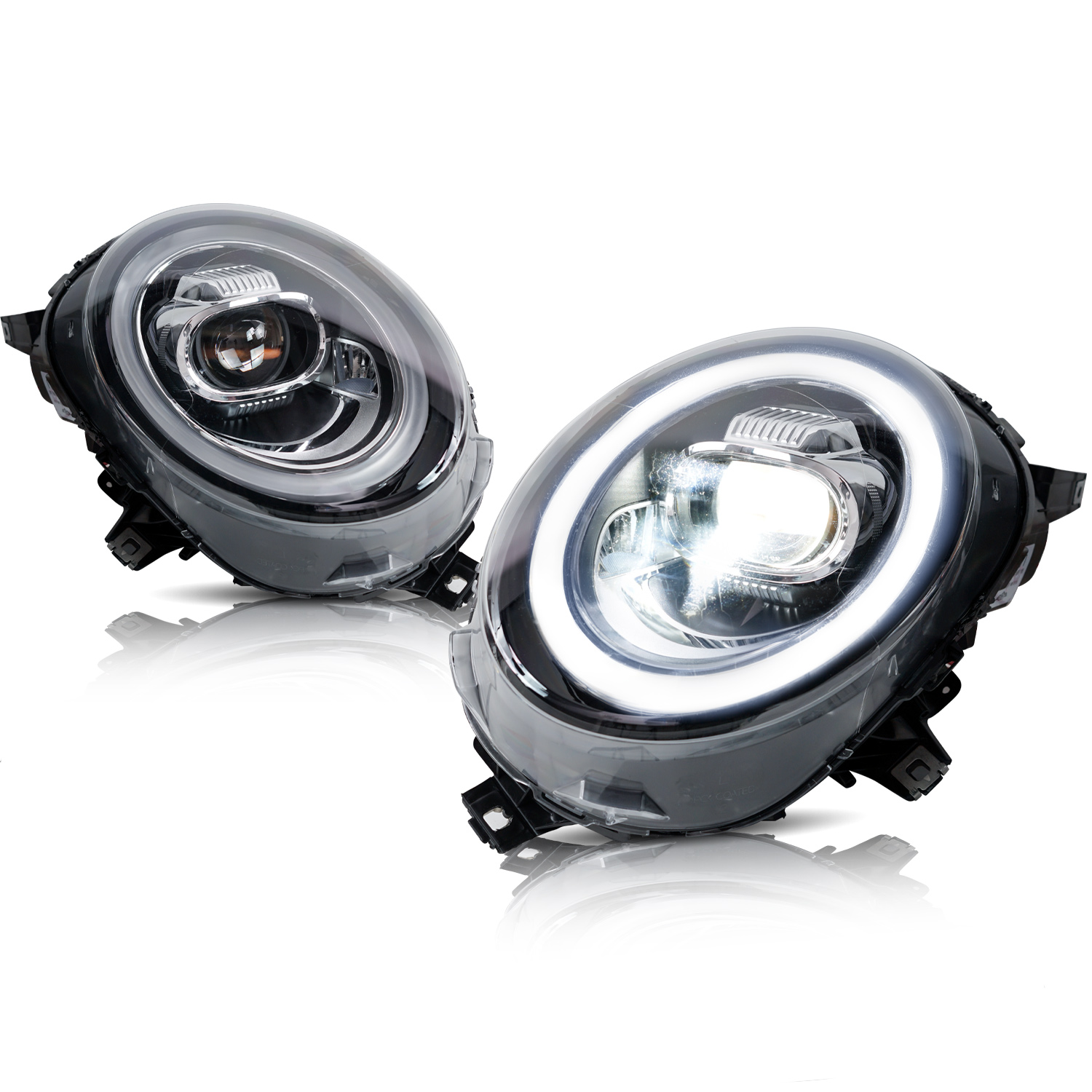 Архаическая фабричная светодиодная RGB-подсветка для мини-фар F54, фар Clubman F55 F56 F57 JCW 2014-2020, мини-Фара