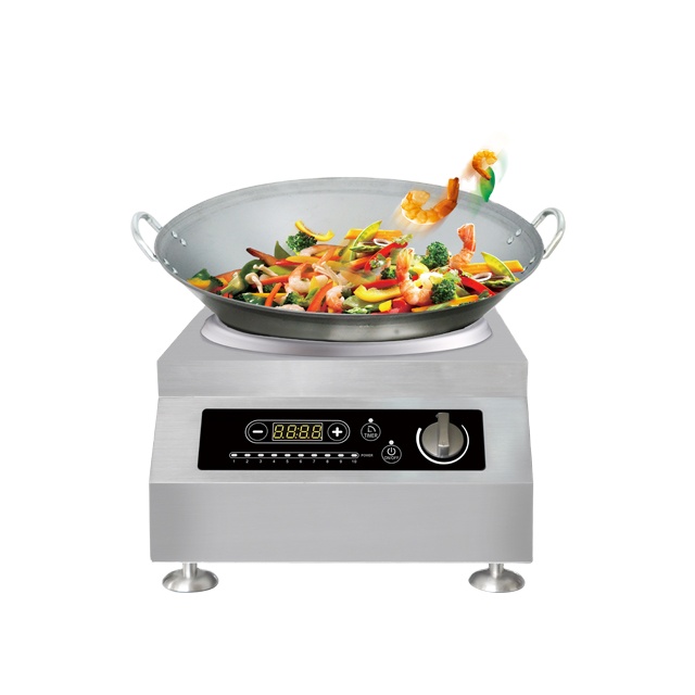 5000 Вт Wok станция электрическая Коммерческая индукционная варочная панель